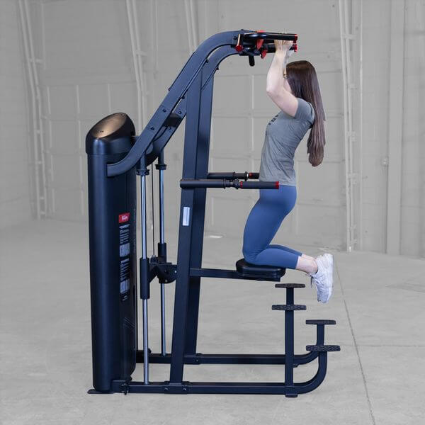 Body Solid S2ACDX Series II Assisted Chin and Dip Machine (New) Image 2