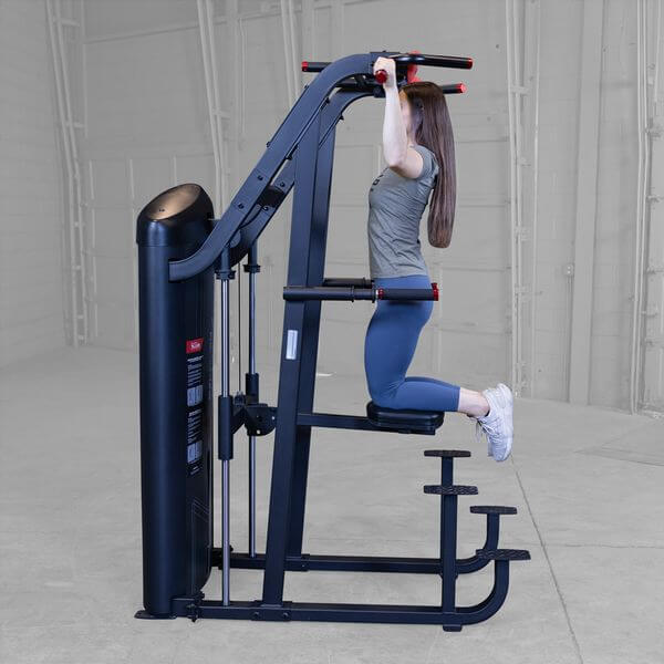 Body Solid S2ACDX Series II Assisted Chin and Dip Machine (New) Image 3