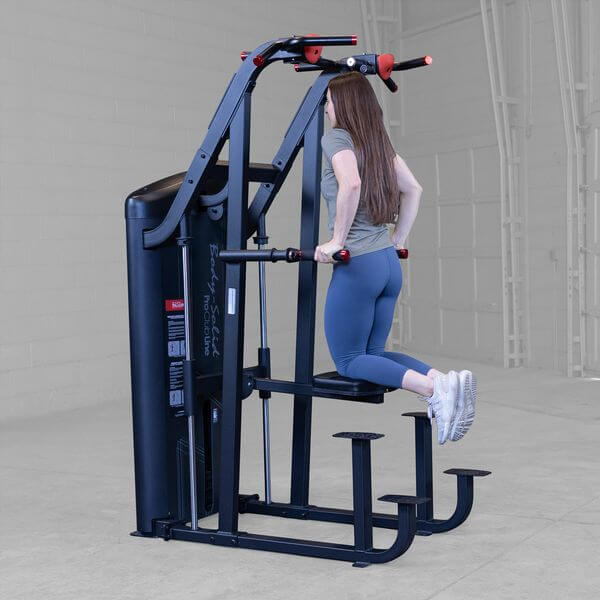Body Solid S2ACDX Series II Assisted Chin and Dip Machine (New) Image 4