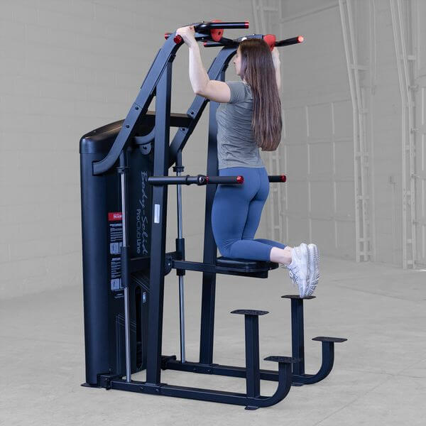 Body Solid S2ACDX Series II Assisted Chin and Dip Machine (New) Image 5