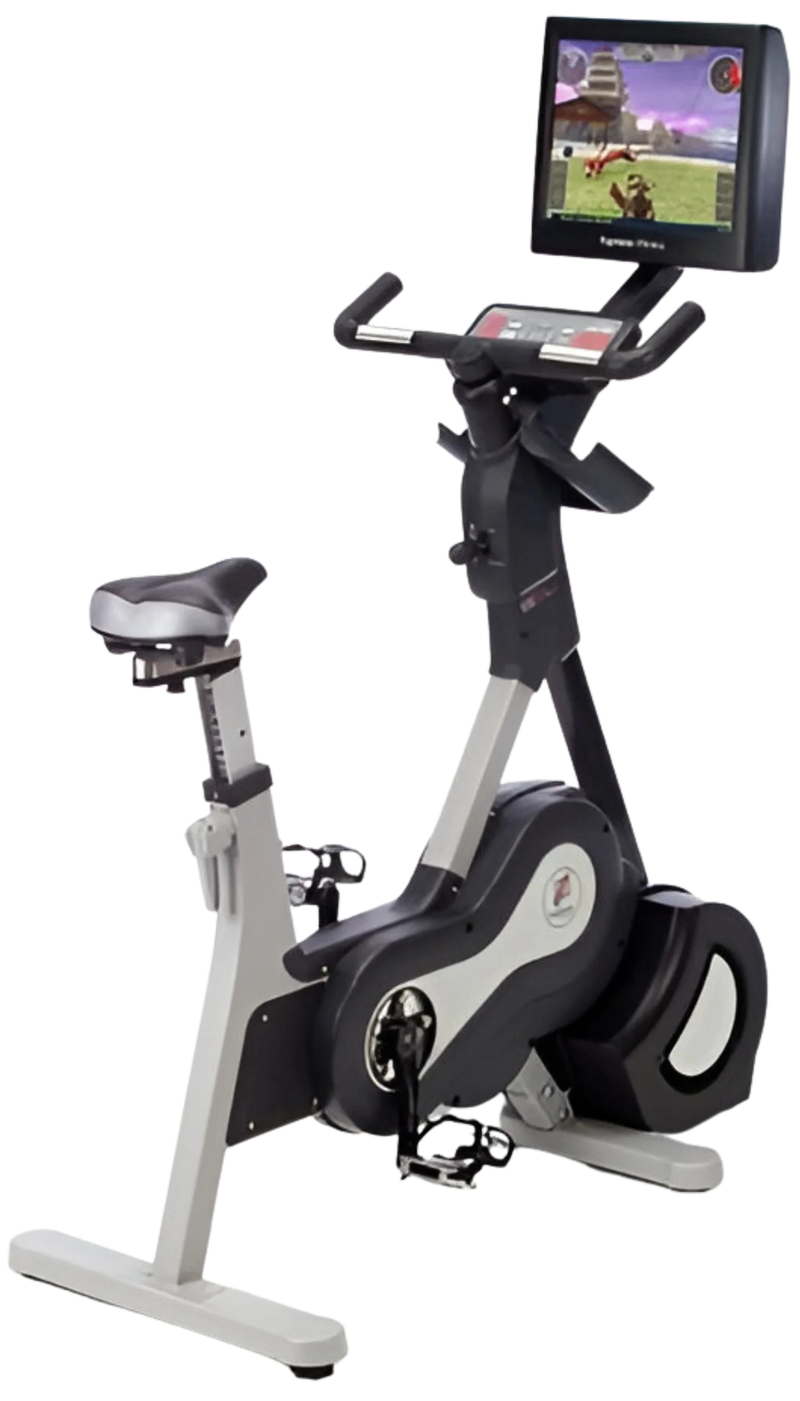 Expresso Fitness S2u Upright Exercise Bike (Remanufactured) - Angled View