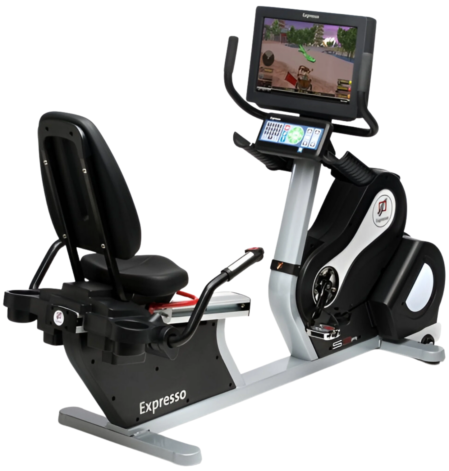 Expresso S3R NOVO Recumbent Exercise Bike (Remanufactured) - Angled View