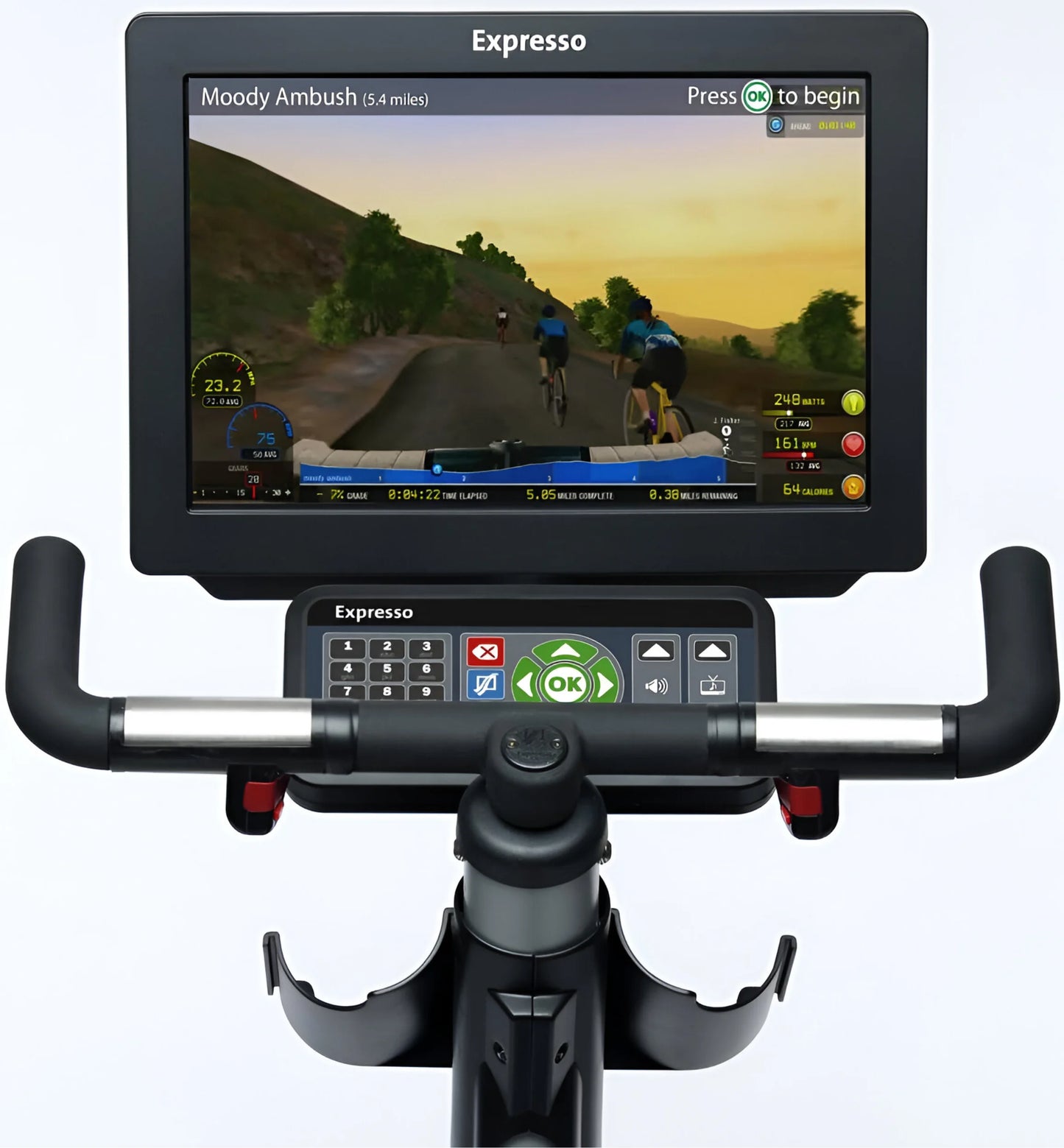 Expresso Fitness S3u Upright Exercise Bike (Remanufactured)