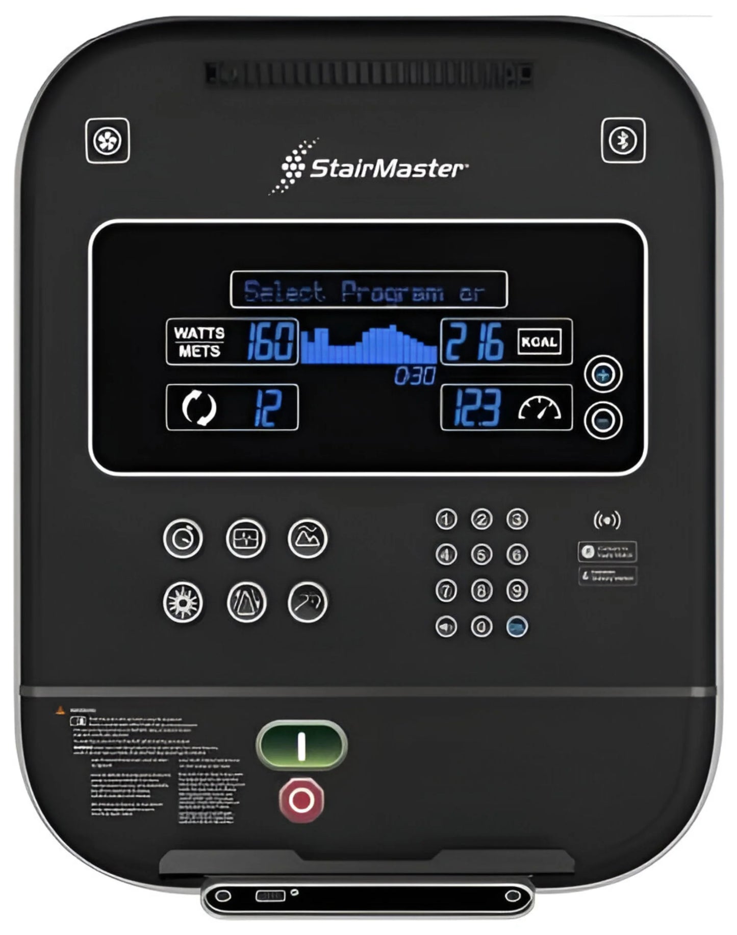 Stairmaster 10 Series 10G Gauntlet w/LCD 9-5295-10G-LCD - Black (New)