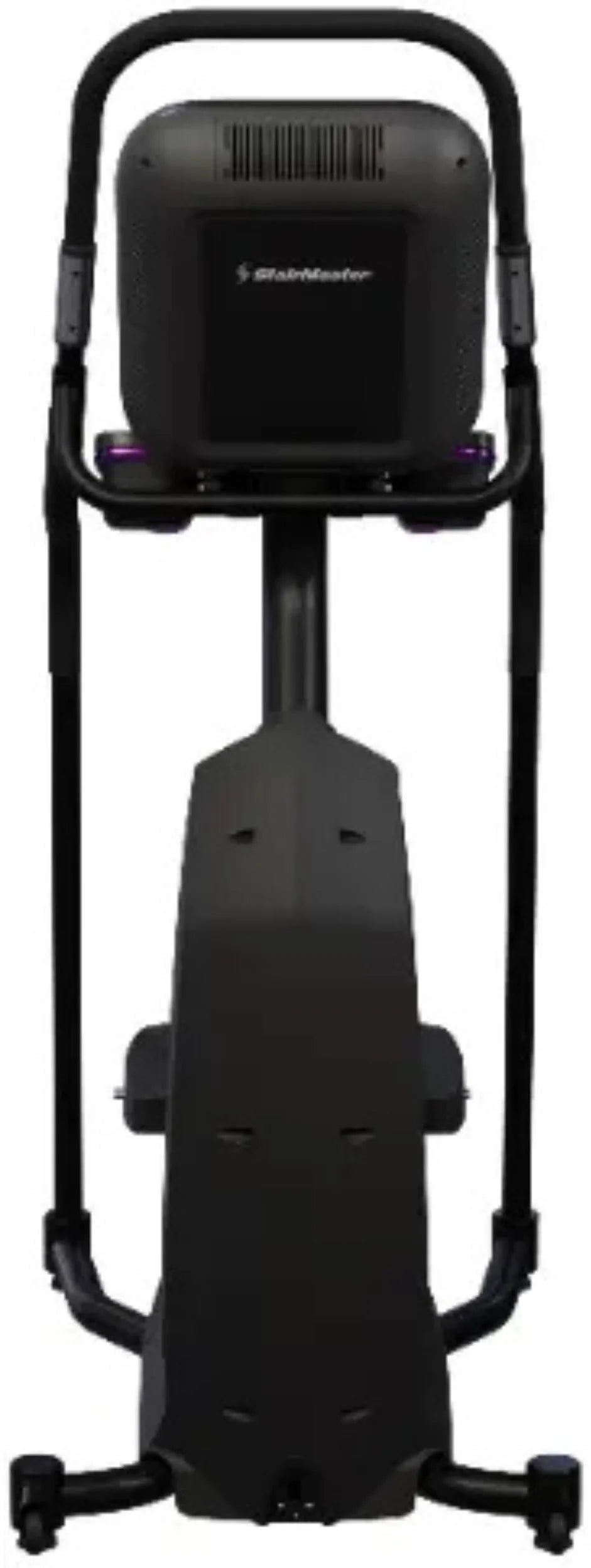 8 Series Freeclimber w/16" Embedded Display - Black Stairmaster - Front View
