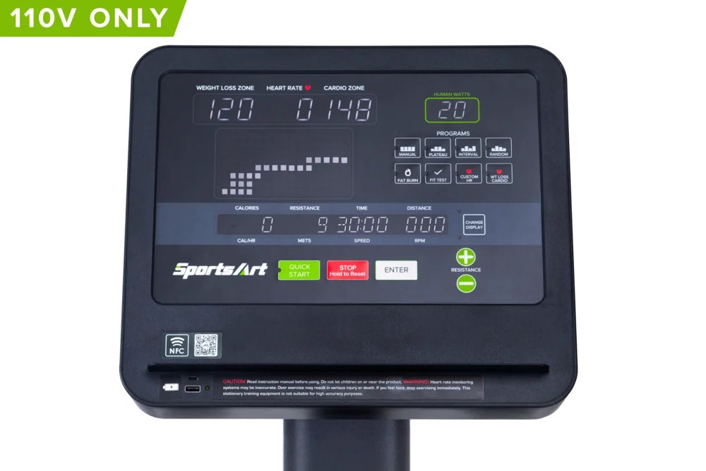 SportsArt C565R Essentials Eco-Natural Recumbent Cycle (New)