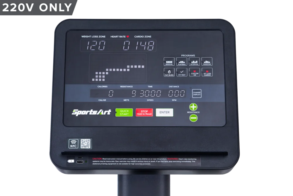 SportsArt C565R Essentials Eco-Natural Recumbent Cycle (New)