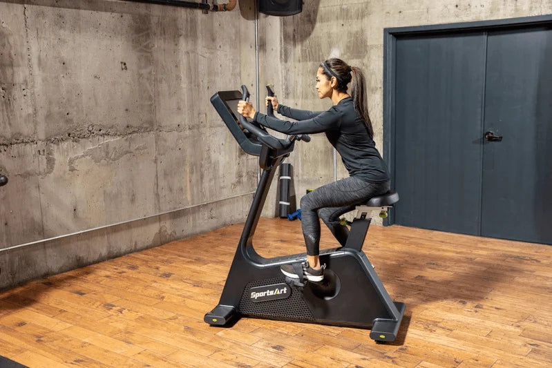 SportsArt C574U-13 Elite Senza Upright Cycle (New)