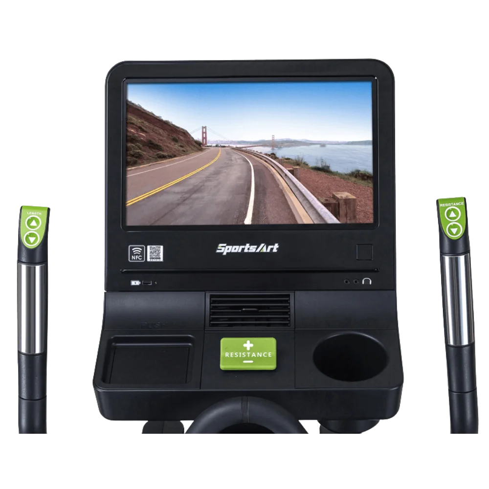 SportsArt E866-16 Status Senza Front Drive Elliptical (New)