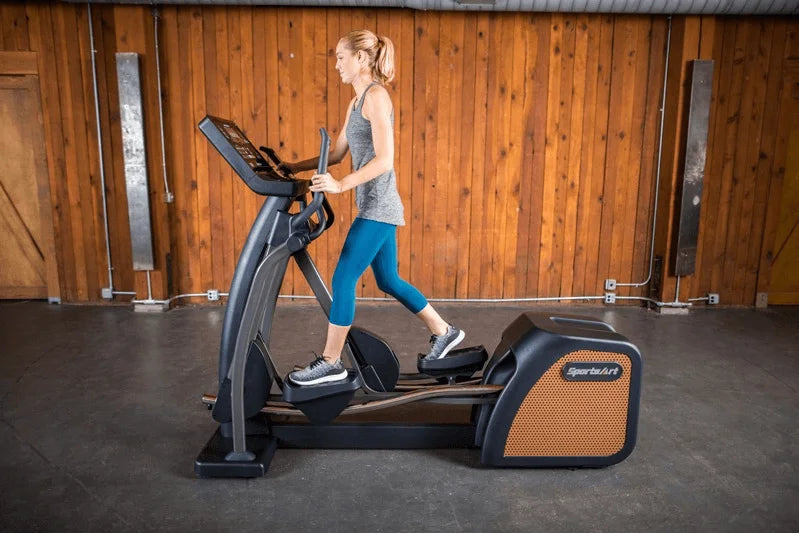 SportsArt E876 Status Eco-Natural Elliptical (New)