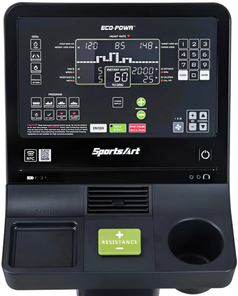SportsArt G576R ECO-POWR Recumbent Bike (Remanufactured) Image 9