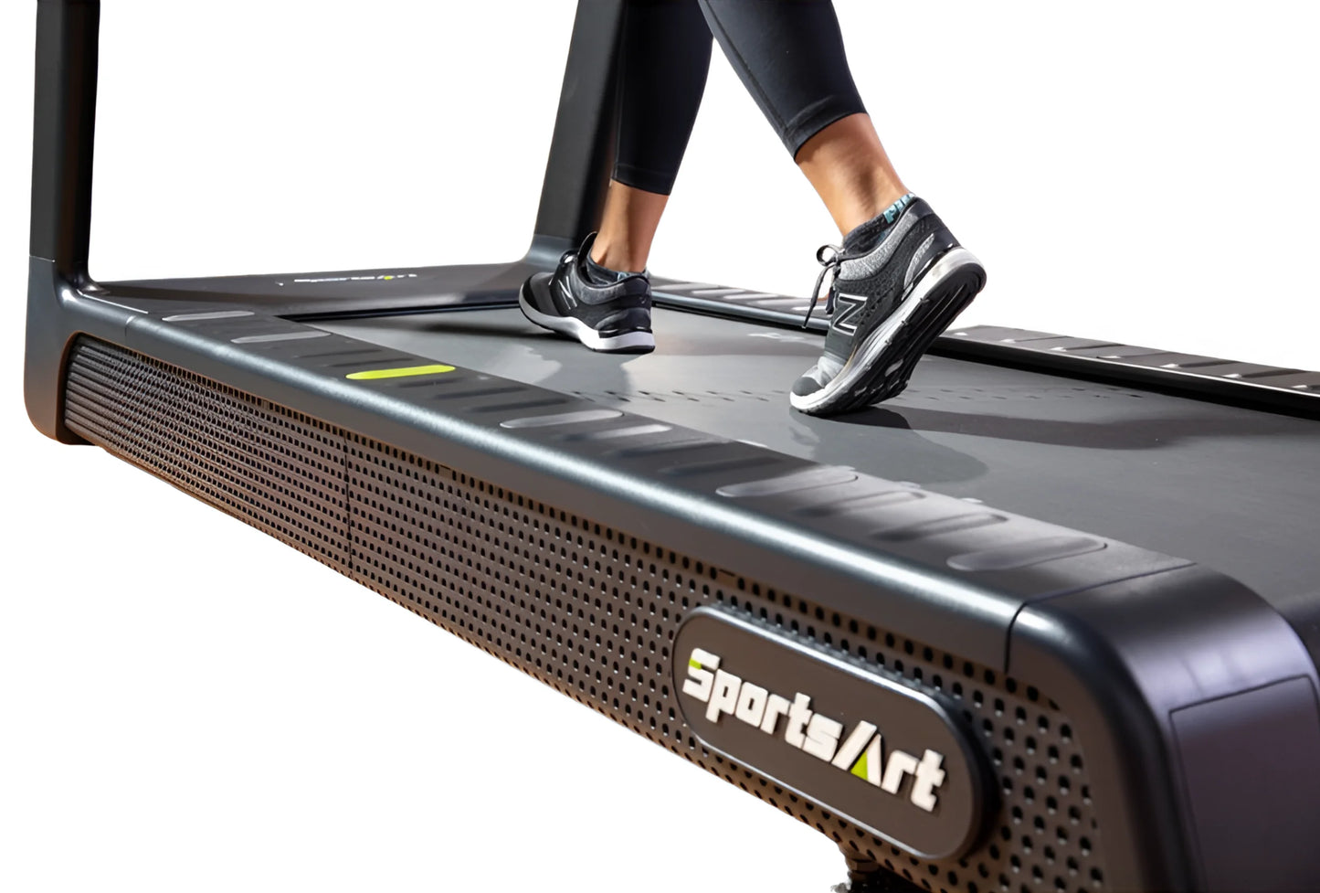 SportsArt T674L-16 SENZA Elite Treadmill - Angled Training View