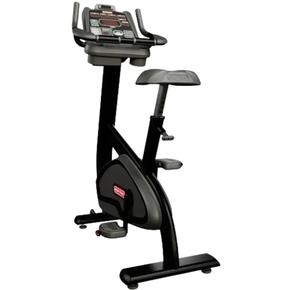 Star Trac S Series Upright Bike w/LCD - Black (New)