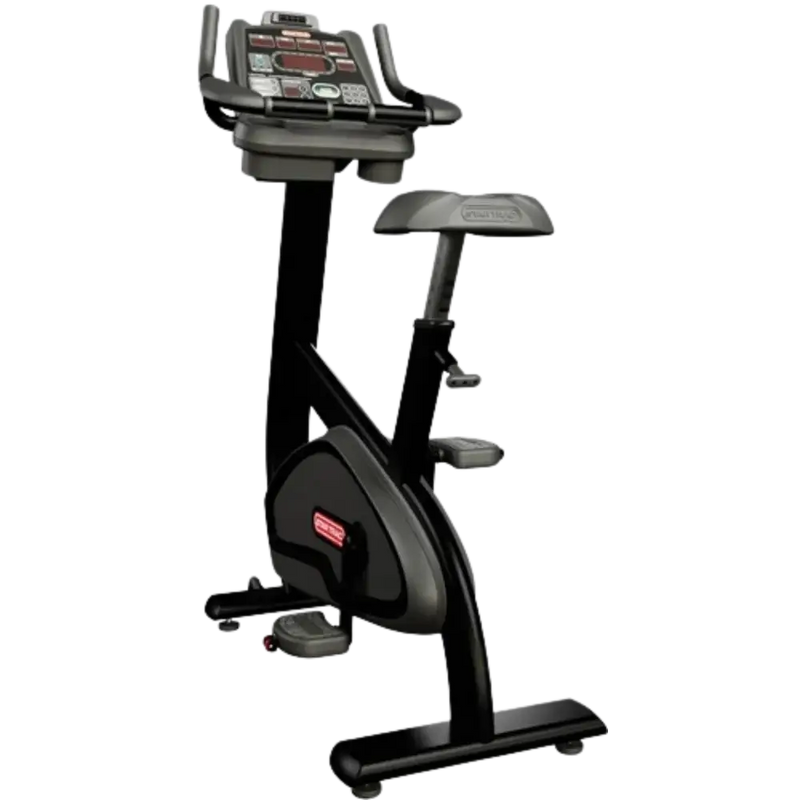 Star Trac S Series Upright Bike w/LCD - Black (New)