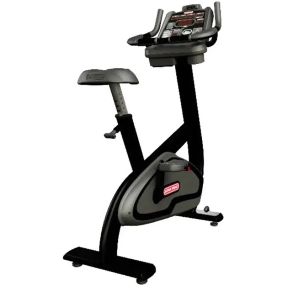 Star Trac S Series Upright Bike w/LCD - Black (New)