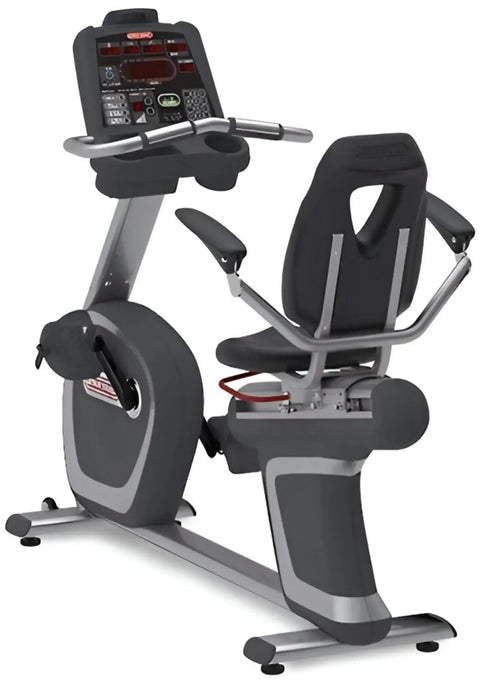 Star Trac S Series Recumbent Bike w/LCD - Silver (Remanufactured) Image 2