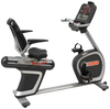 Star Trac S Series Recumbent Bike w/LCD - Silver (Remanufactured) Image