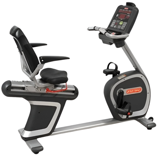Star Trac S Series Recumbent Bike w/LCD - Silver (Remanufactured)