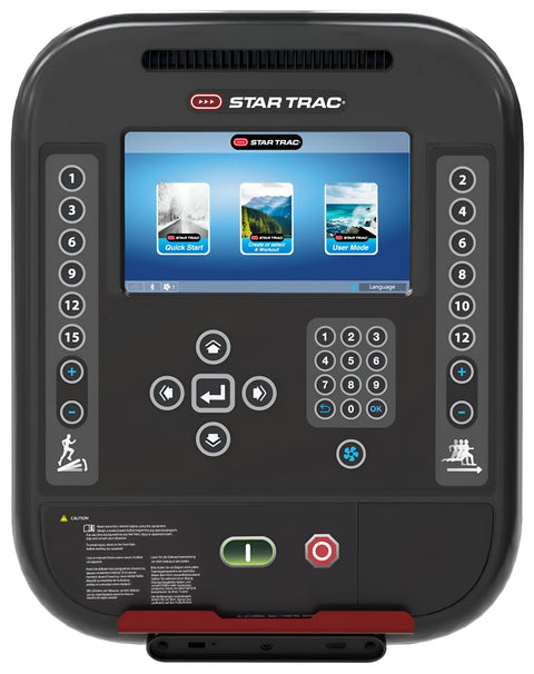 Star Trac 4 Series Cross Trainer w/10" LCD - Black (New)