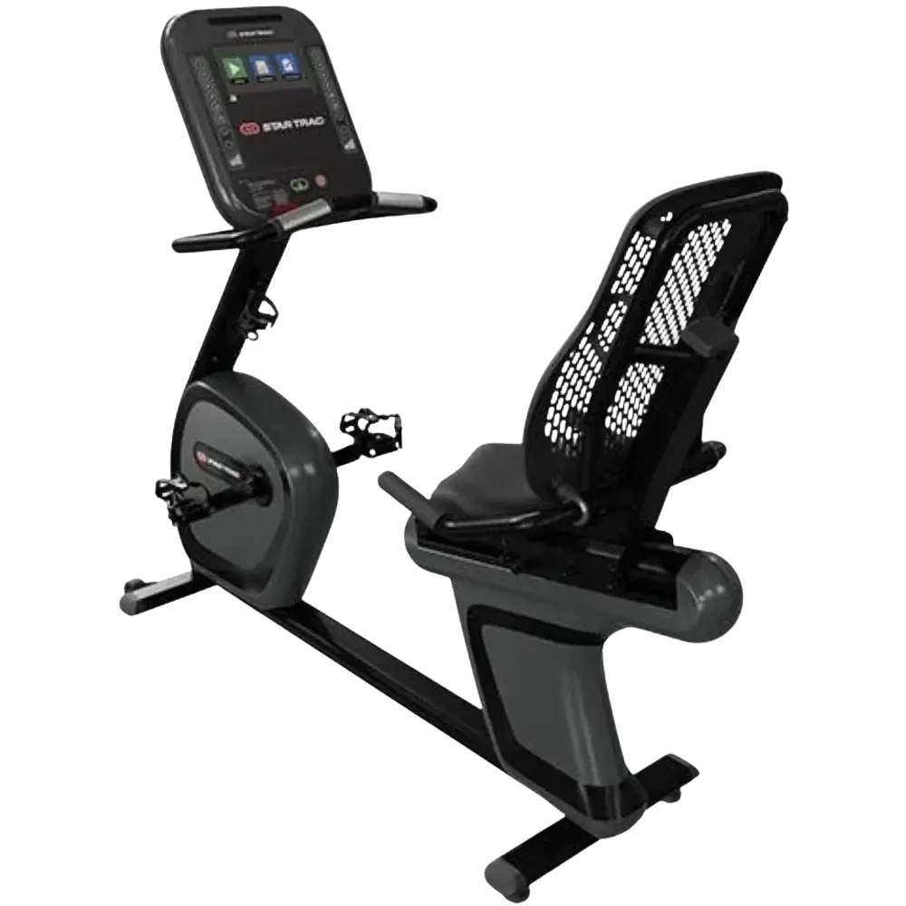 Star Trac 4 Series Recumbent Bike w/10" Touch Display - Black (New)