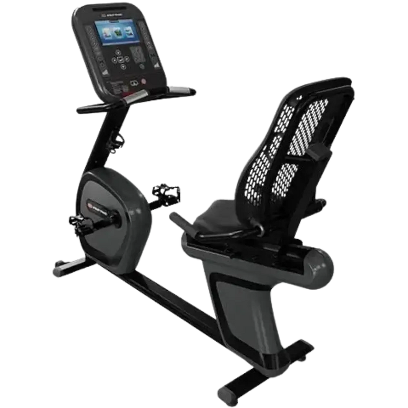 Star Trac 4 Series Recumbent Bike w/10" LCD - Black (New)