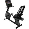 Star Trac 4 Series Recumbent Bike w/15" Embedded Display - Black (New)