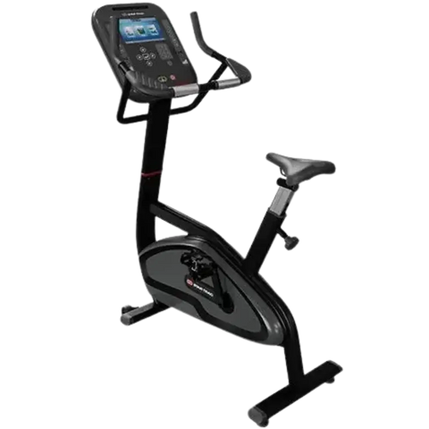 Star Trac 4 Series Upright Bike w/10" LCD - Black (New)