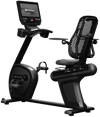 Star Trac 8 Series Recumbent Bike w/16" Touch Display - Black (New)