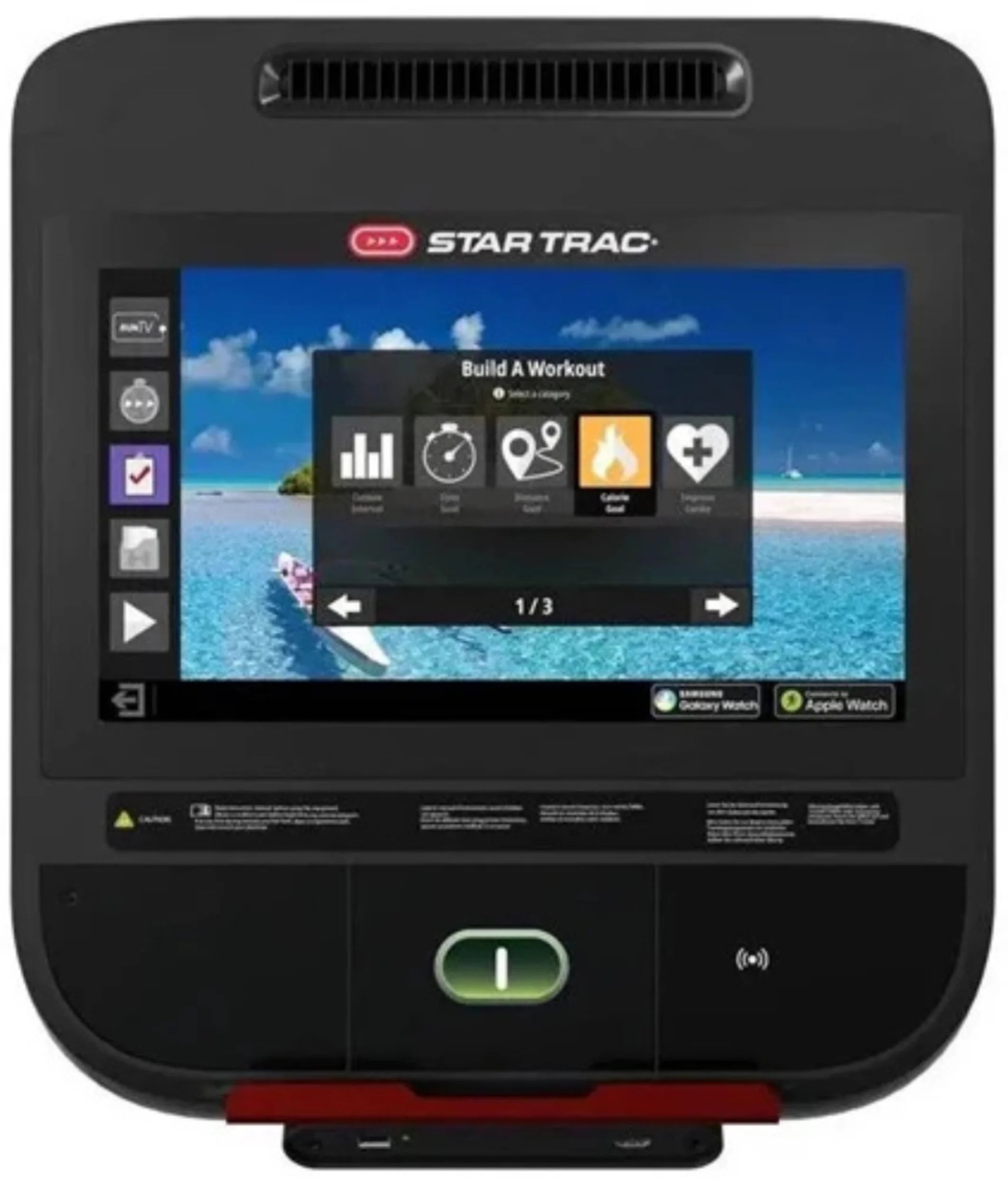 Star Trac 4 Series Treadmill w/15" Embedded Display - Black, 2024 Model (Remanufactured)