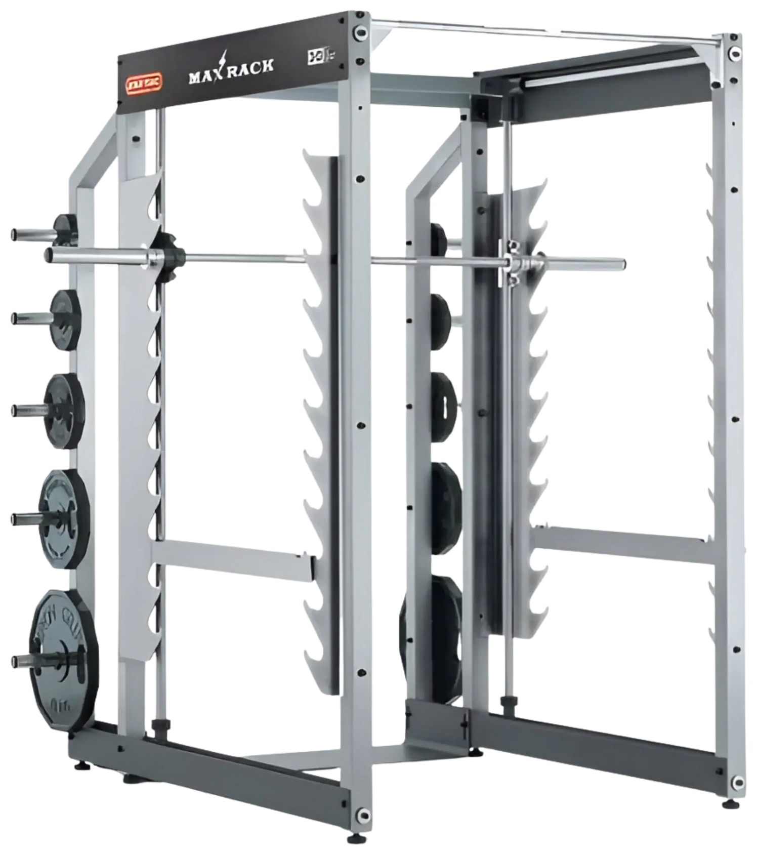 Star Trac Max Squat Rack / Full Cage / Smith Machine - Angled View