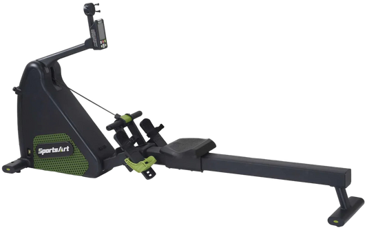 SportsArt G260 Status Eco-Powr Rower - Angled side view