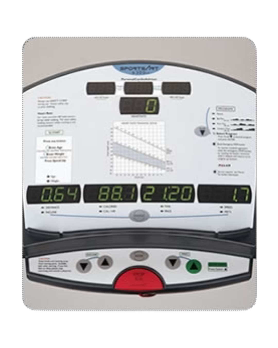 SportsArt Fitness 6300 Institutional Treadmill (Remanufactured)