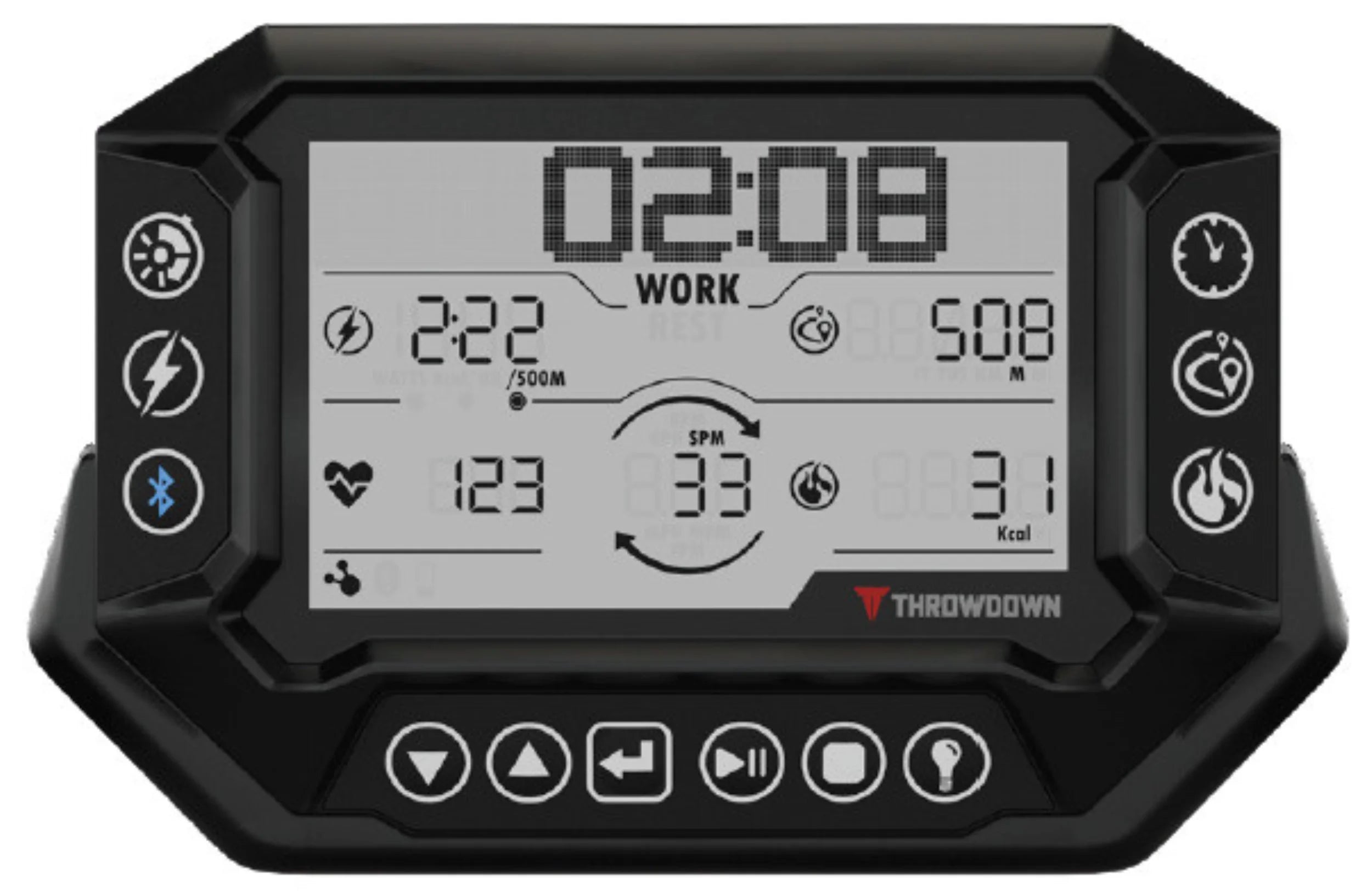 Throwdown HIIT Rower 9-4850-KINTP0 (New)