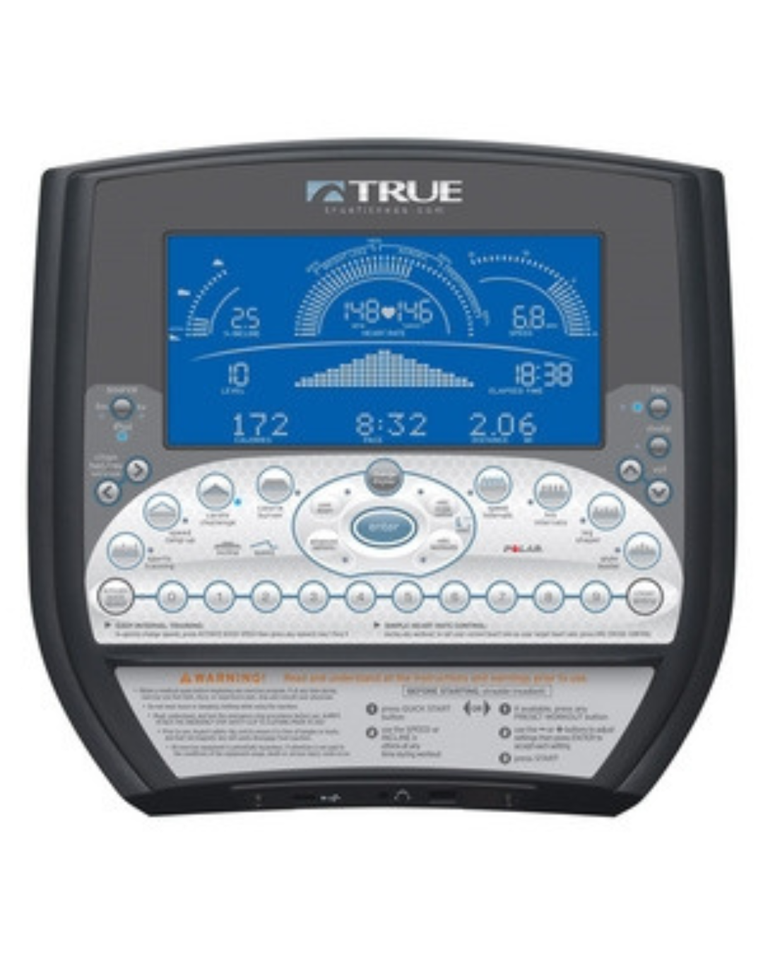 True Fitness CS550 Treadmill w/ LCD (Remanufactured)