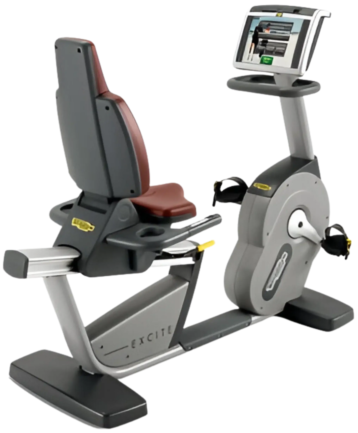 Technogym 700e Recumbent Recline Bike w/Visioweb (Remanufactured) Image