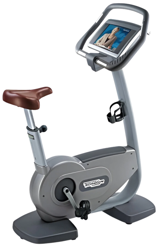 Technogym Excite 700e Upright Exercise Bike w/TV (Remanufactured)