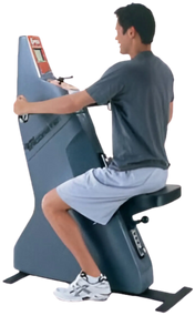 Hoggan Sprint UBE Upper Body Ergometer - Angled Training View