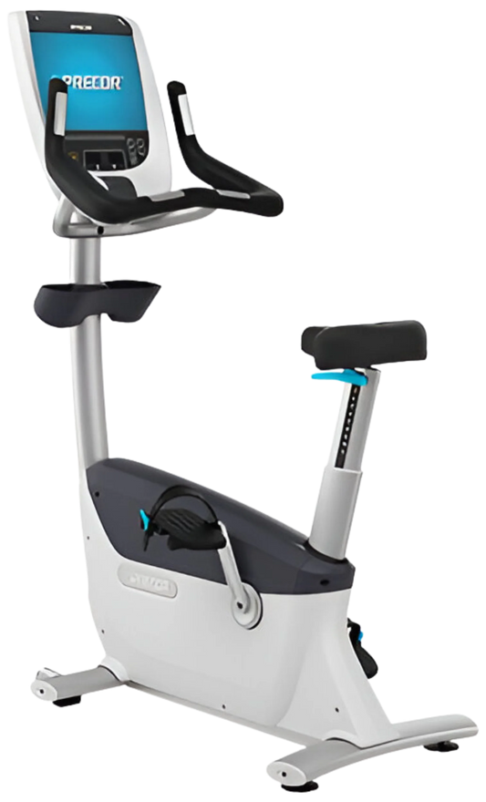 Precor UBK 885 Upright Bike w/ P80 Console (Remanufactured)