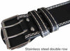French Fitness Leather Weight Lifting Belt V2 (New)