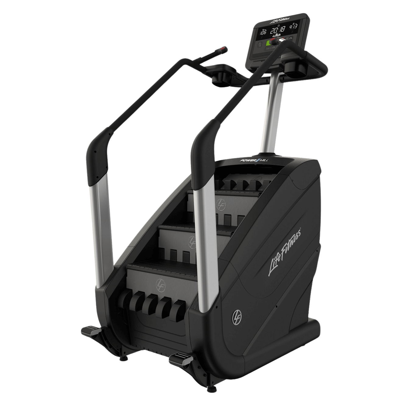 Life Fitness PowerMill Climber w/ Integrity C Console (95PS C WIFI) (Remanufactured) Image