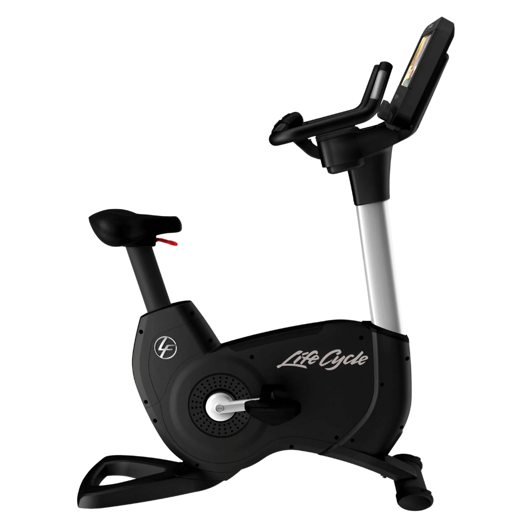 Life Fitness Discover SE3 HD Elevation Upright Exercise Bike (Remanufactured) Image 2