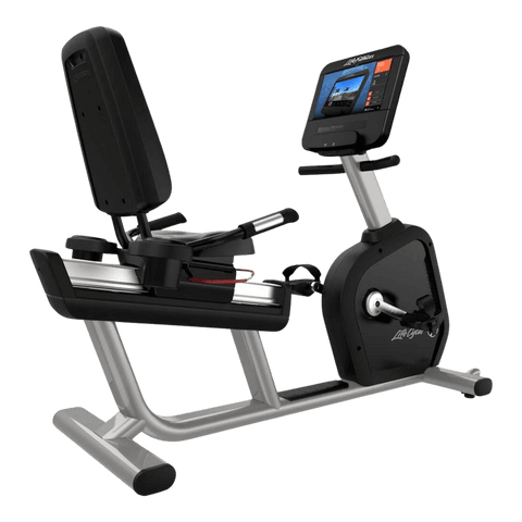 Life Fitness Integrity Recumbent Bike w/SE3 HD Console (Remanufactured) Image