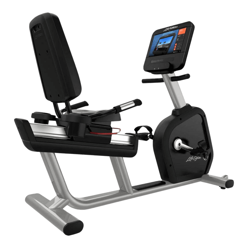 Life Fitness Integrity Recumbent Bike w/SE3 HD Console (Remanufactured) Image