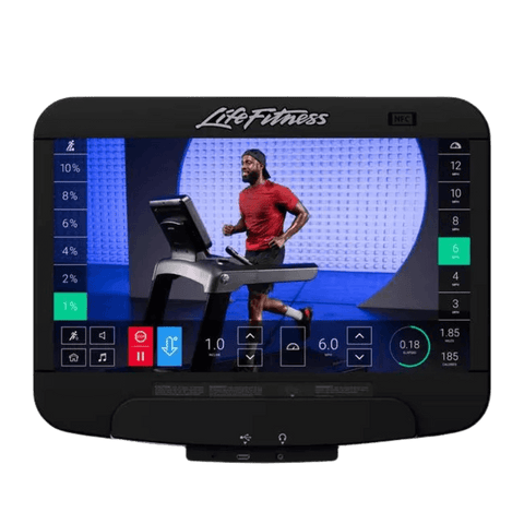 Life Fitness Discover SE3 HD Elevation Upright Exercise Bike (Remanufactured) Image 3
