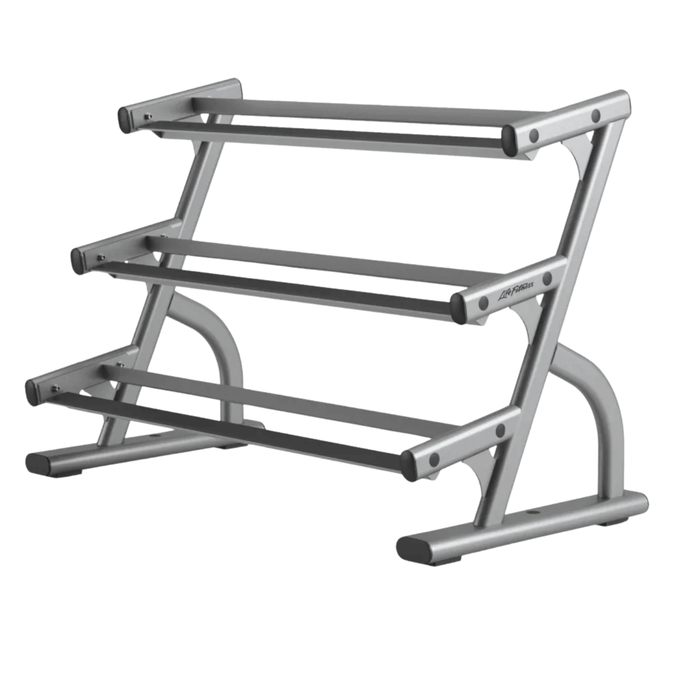 Life Fitness Optima Series 3-Tier Dumbbell Rack (Remanufactured) Image