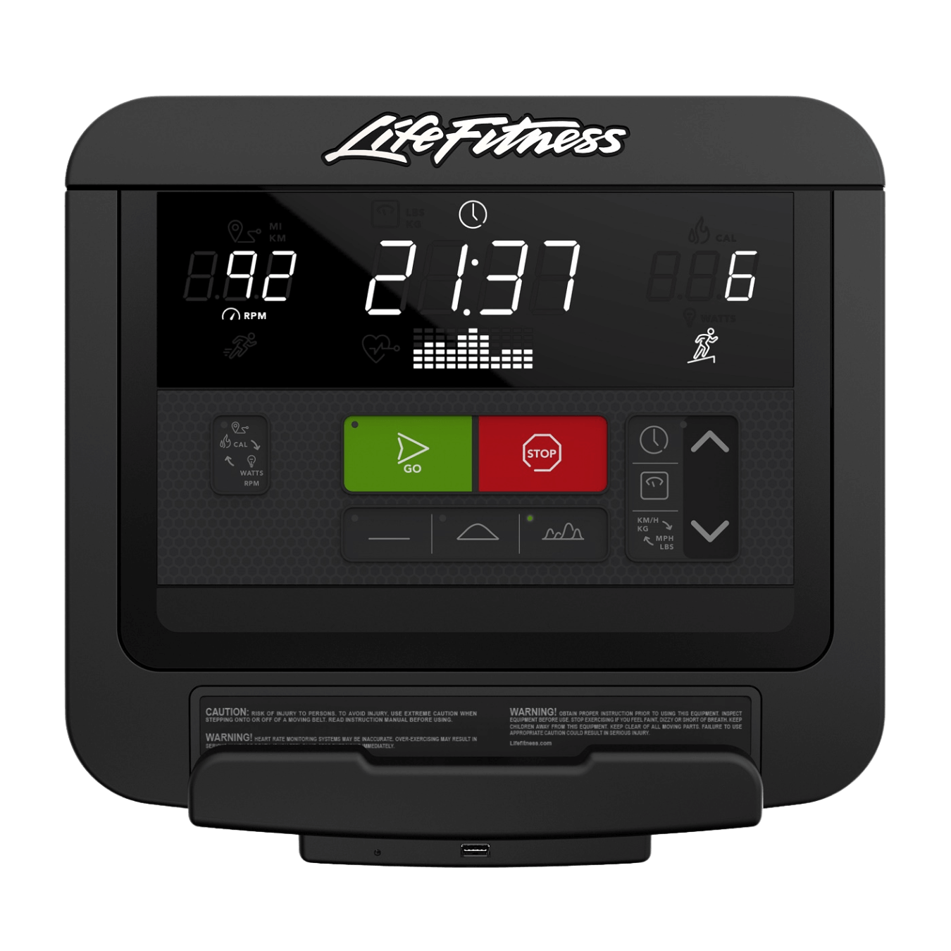 Life Fitness PowerMill Climber w/ Integrity C Console (95PS C WIFI) (Remanufactured) Image 2