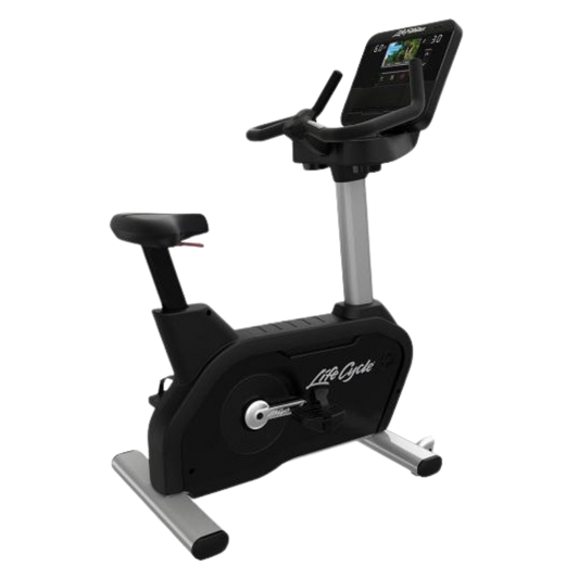 Life Fitness Integrity Series Upright Bike w/ X Console (Remanufactured)