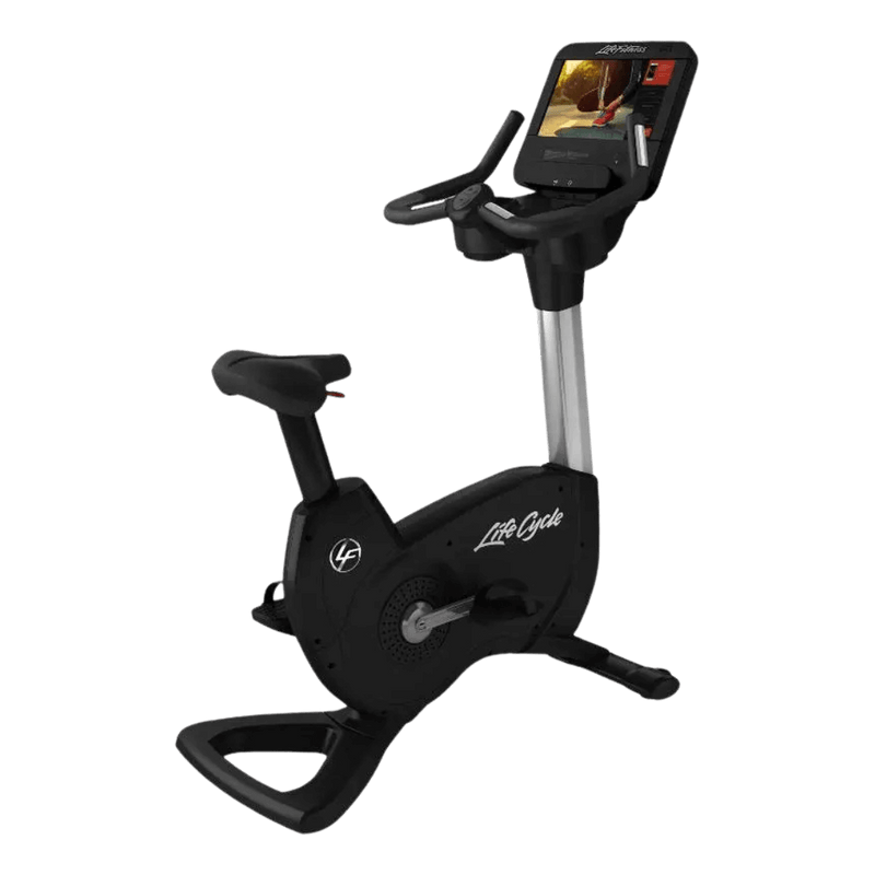Life Fitness Discover SE3 HD Elevation Upright Exercise Bike (Remanufactured) Image