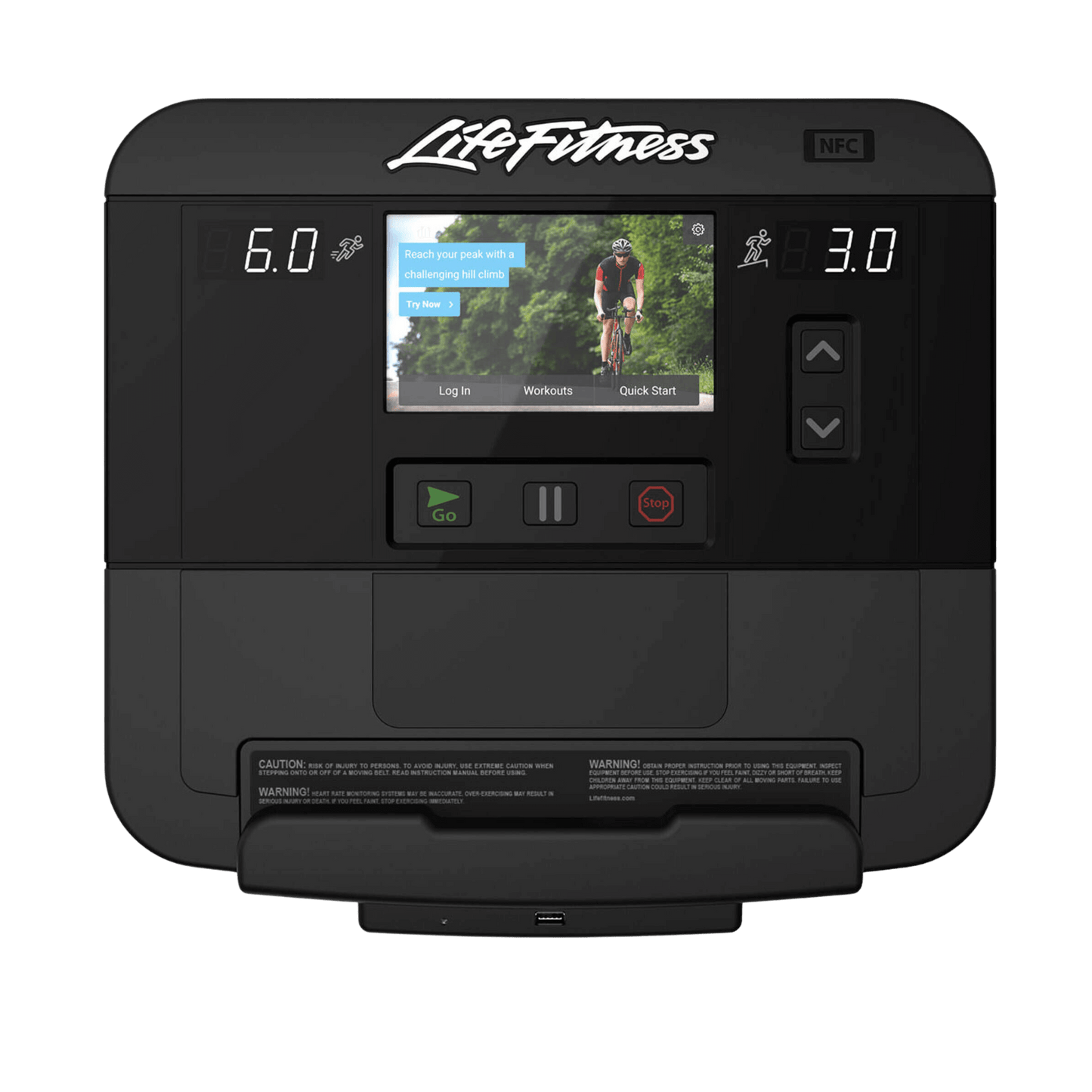 Life Fitness Integrity Series Recumbent Bike w/ X Console (Remanufactured) Image 2
