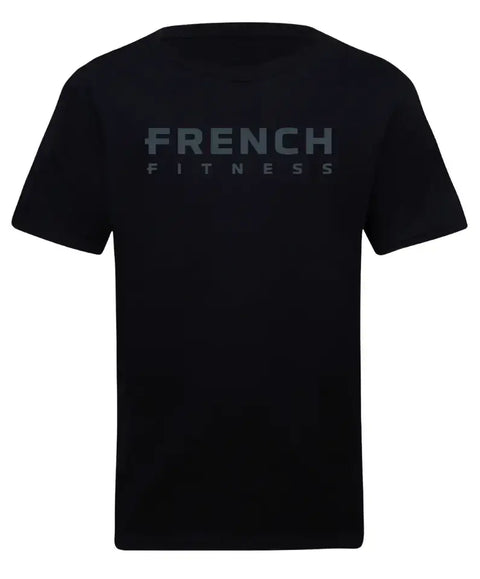 French Fitness Basic T-Shirt Men's Black (New)